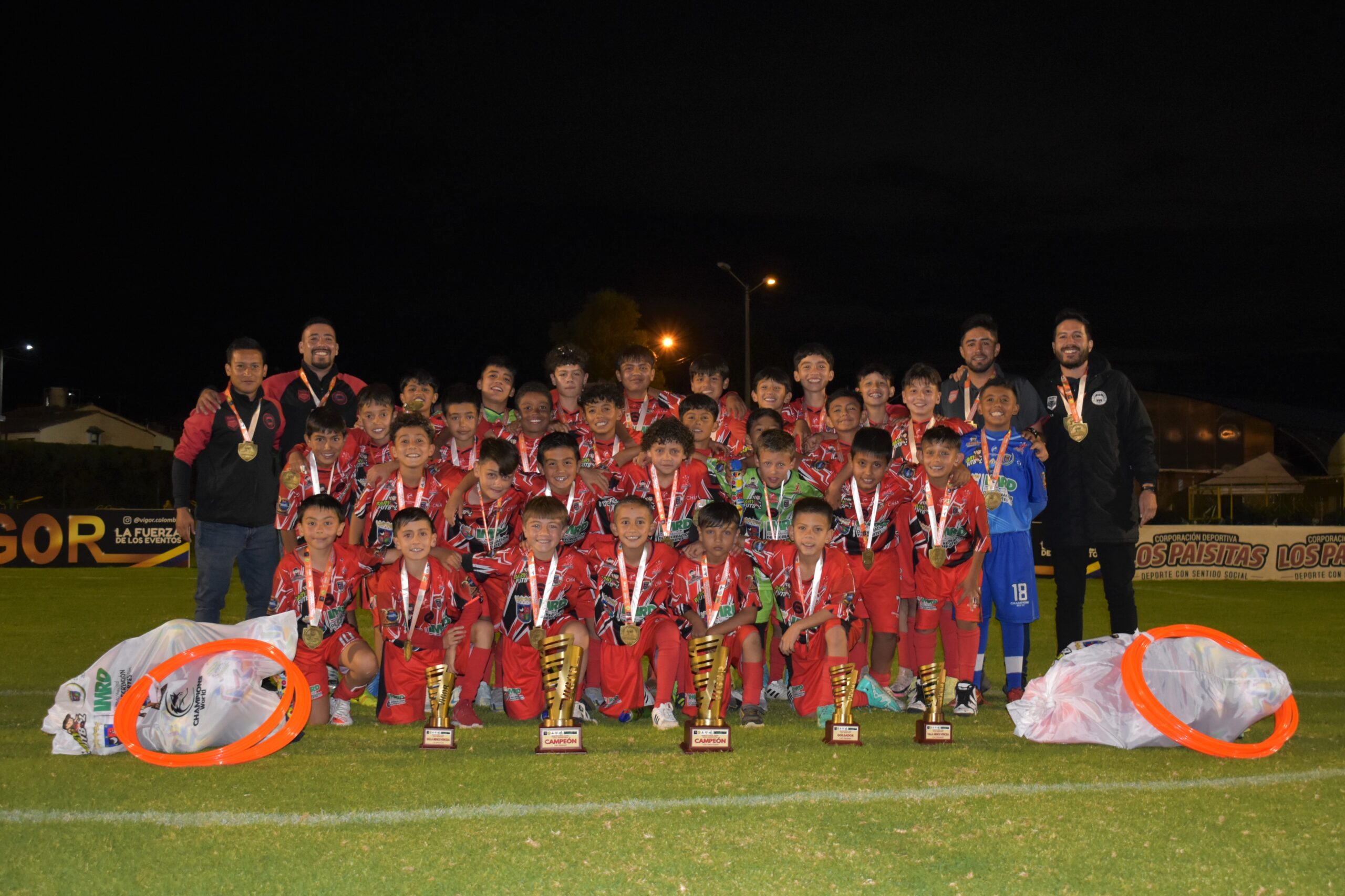 Chía talento infantil en Babyfútbol 2025